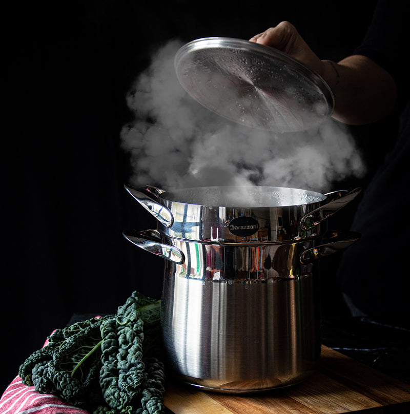 Spaghettiere con coperchio