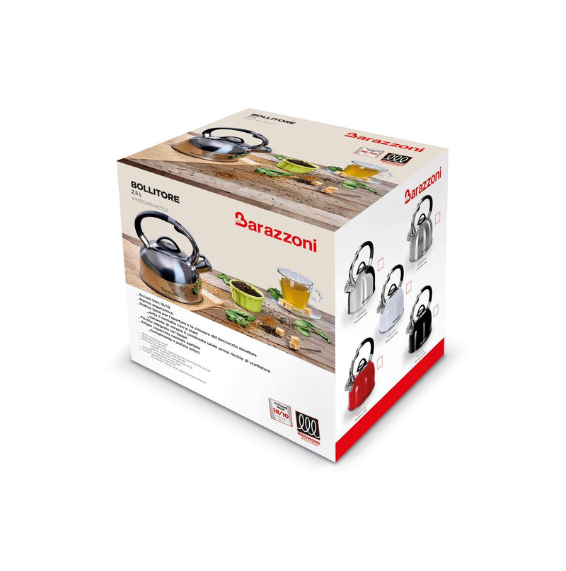 Bollitore nero lucido