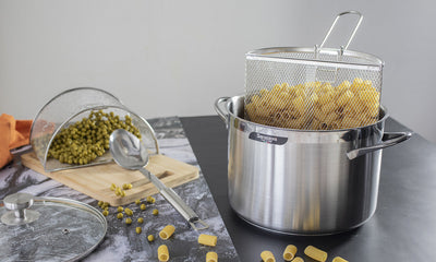 Spaghettiere doppio cestello, ode al tempo (di cottura) condiviso