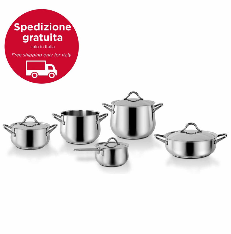 Set/Batteria 9 pezzi