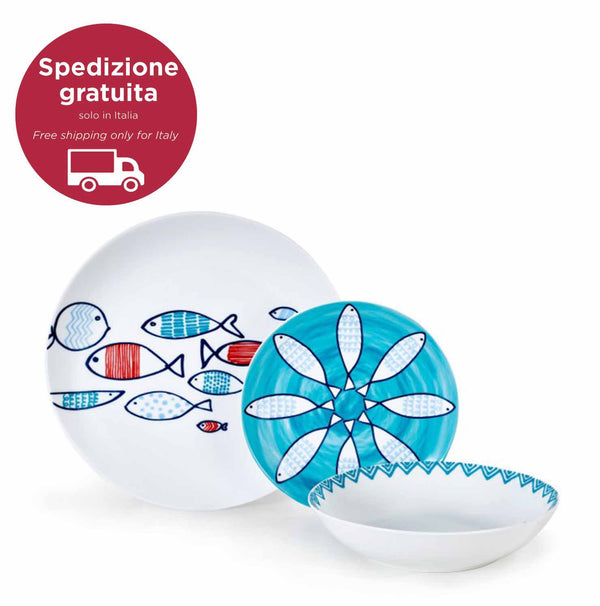 Palau - set 18 Piatti