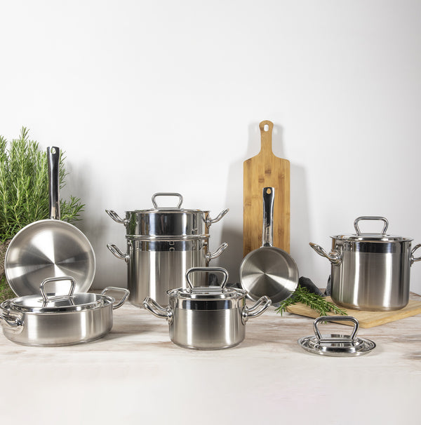 Tegame con coperchio