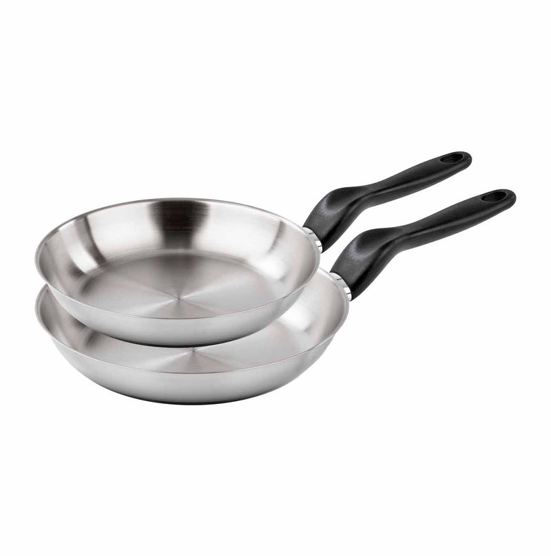 Basic acciaio inox - Set padella cm 20/24