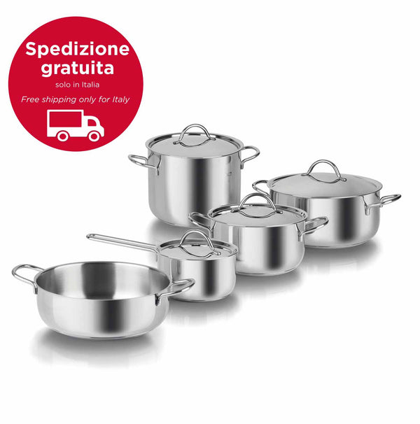 Set/Batteria 9 pezzi