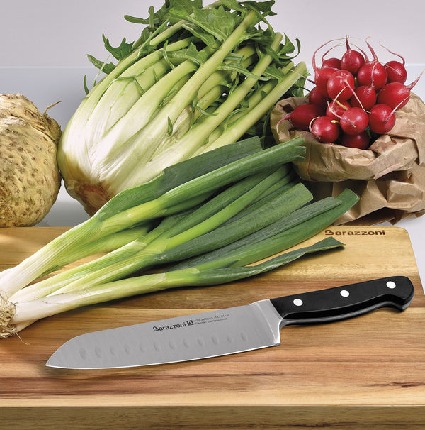 Coltello santoku in acciaio inox