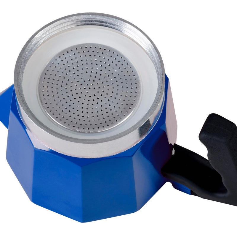 Caffettiera Alluminio - azzurra