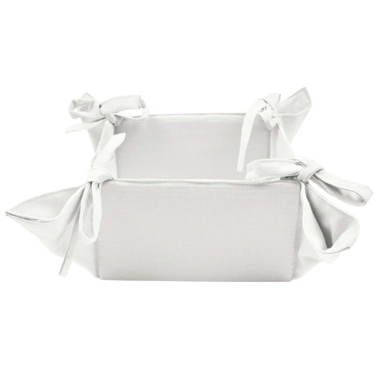 Bianco tinta unita - Cestino Morbido