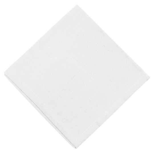 Bianco tinta unita - Set 2 Tovaglioli