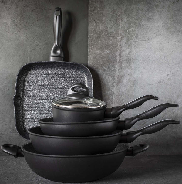 Tris antiaderente - set padelle cm 20/24/28