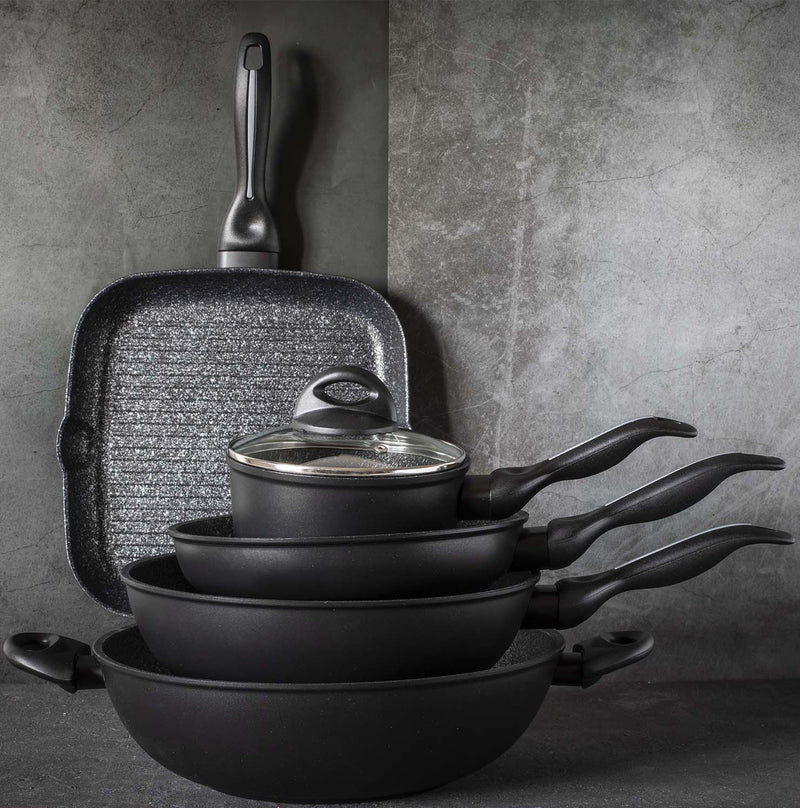 Tris antiaderente - set padelle cm 20/24/28