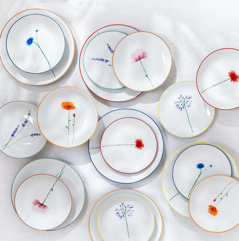 Flower Field Violetta - set 3 piatti